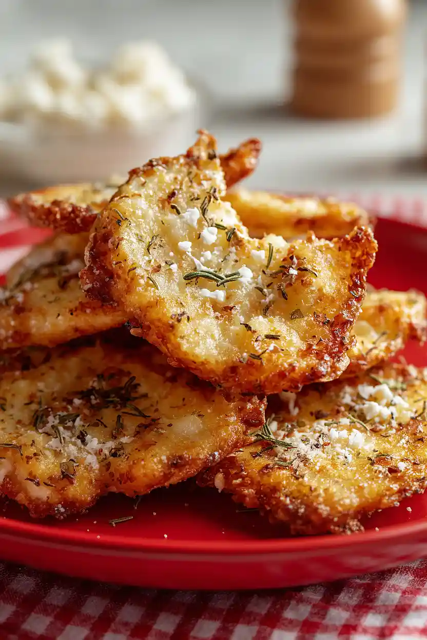 air fryer cottage cheese chips