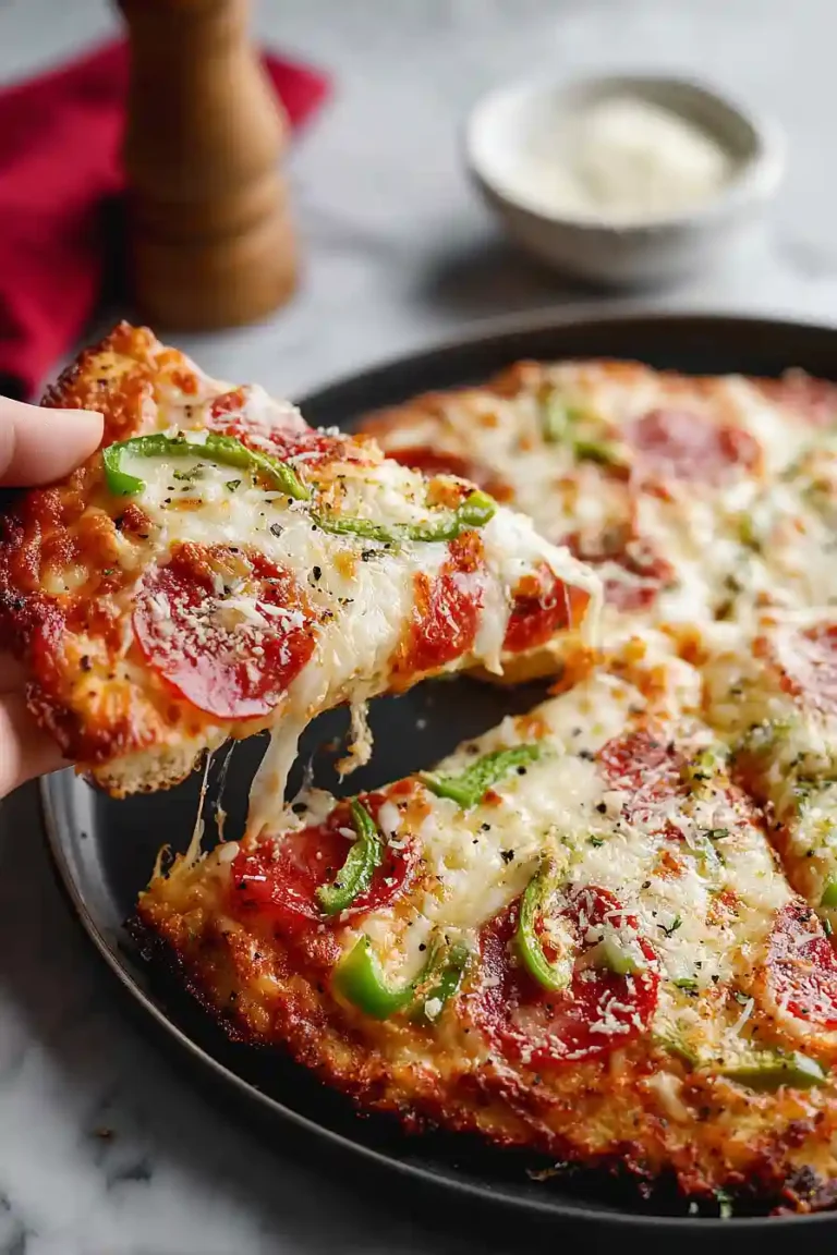 cottage cheese chicken crust pizza