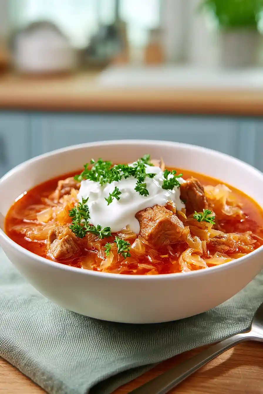pork and sauerkraut goulash