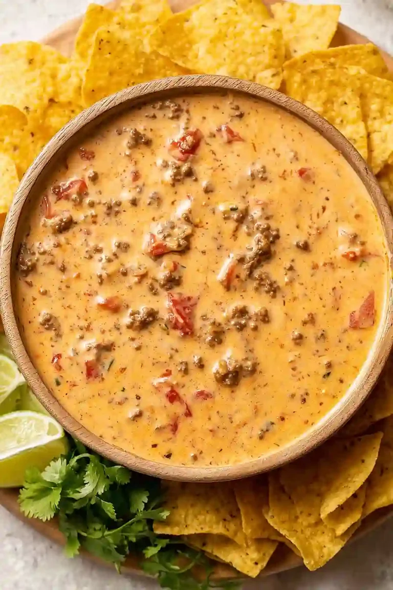 crockpot rotel dip with ground beef