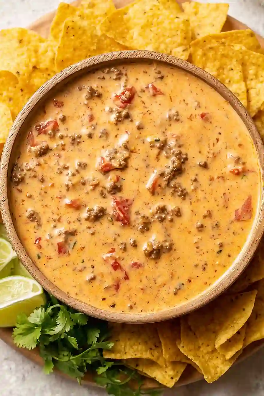 crockpot rotel dip with ground beef