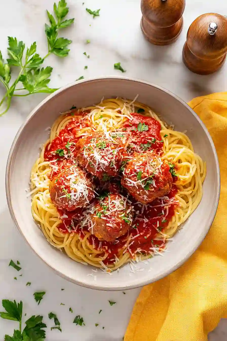 Classic Spaghetti and Meatballs