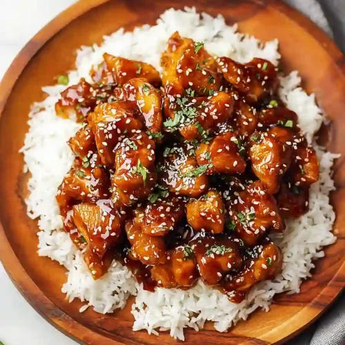 instant pot honey garlic chicken