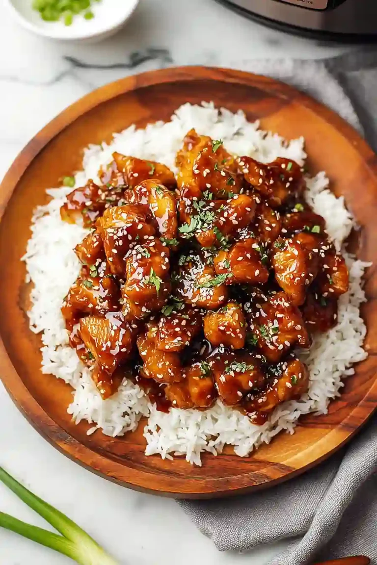 instant pot honey garlic chicken