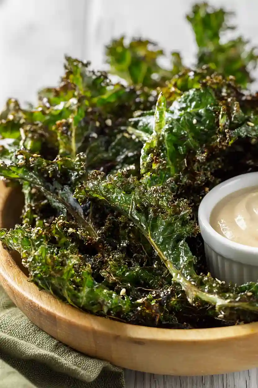 air fryer kale chips