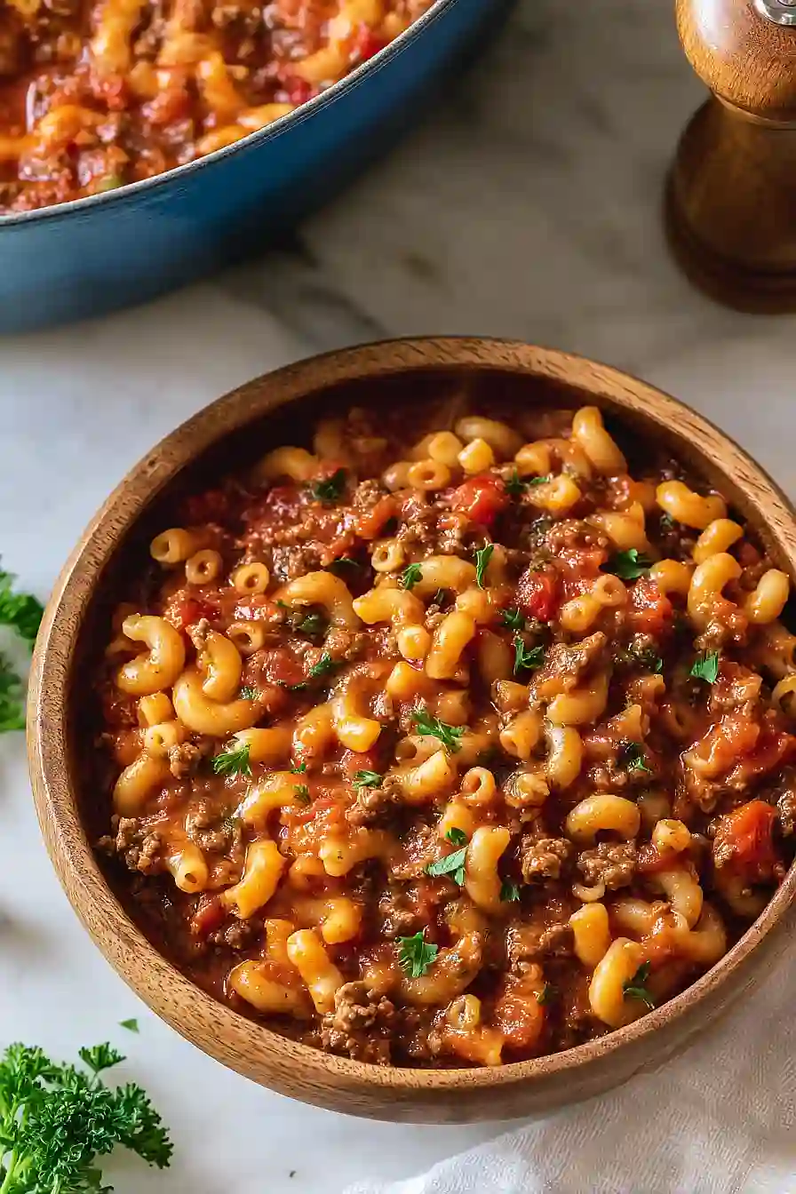 ground beef goulash