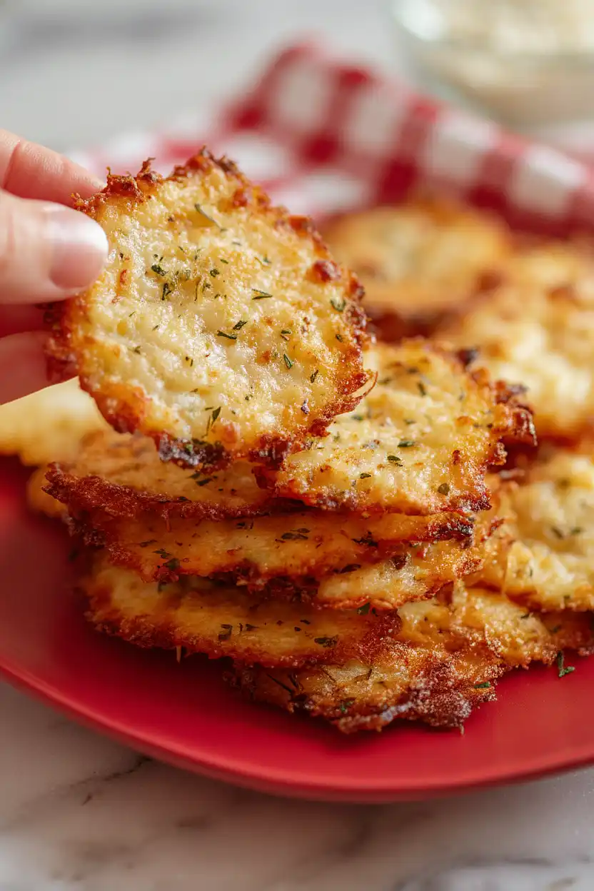 air fryer cottage cheese chips