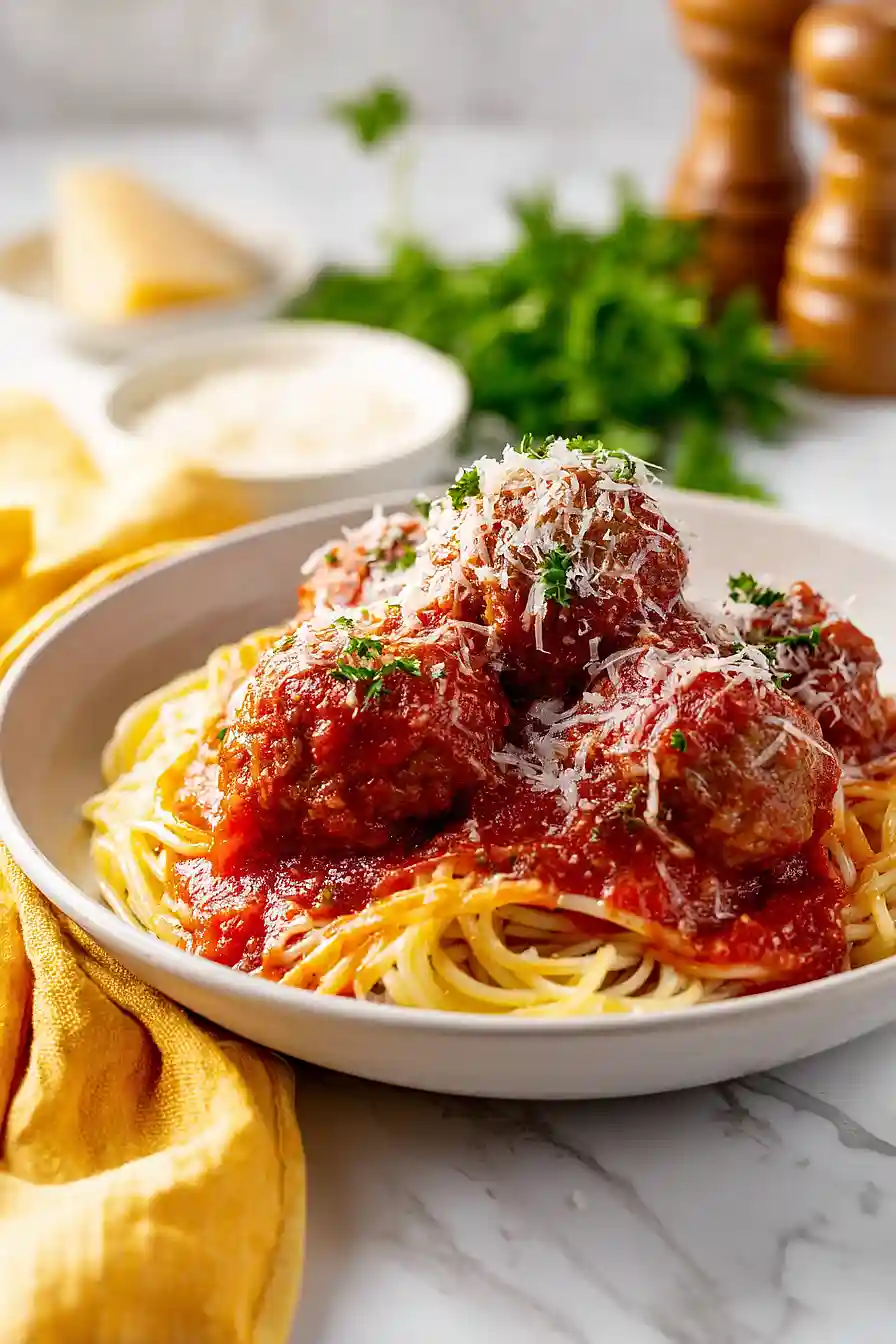 Classic Spaghetti and Meatballs