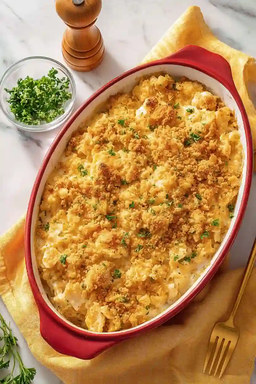 ritz cracker chicken casserole