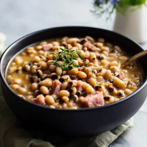 black eyed peas with ham hock