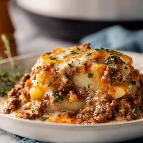 crockpot ground beef and potato
