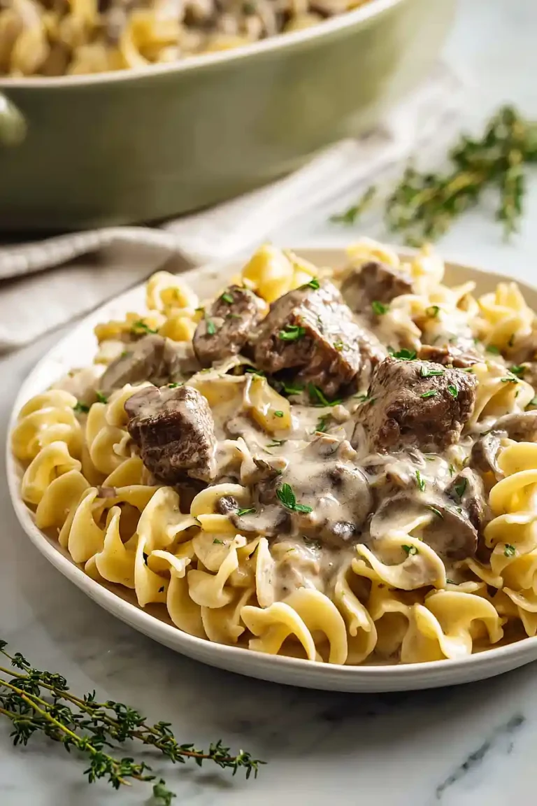 Beef Stroganoff Casserole