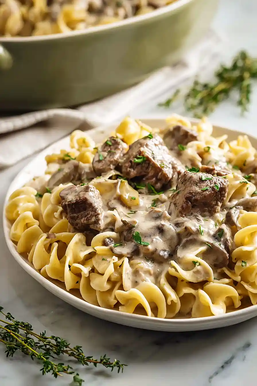 Beef Stroganoff Casserole