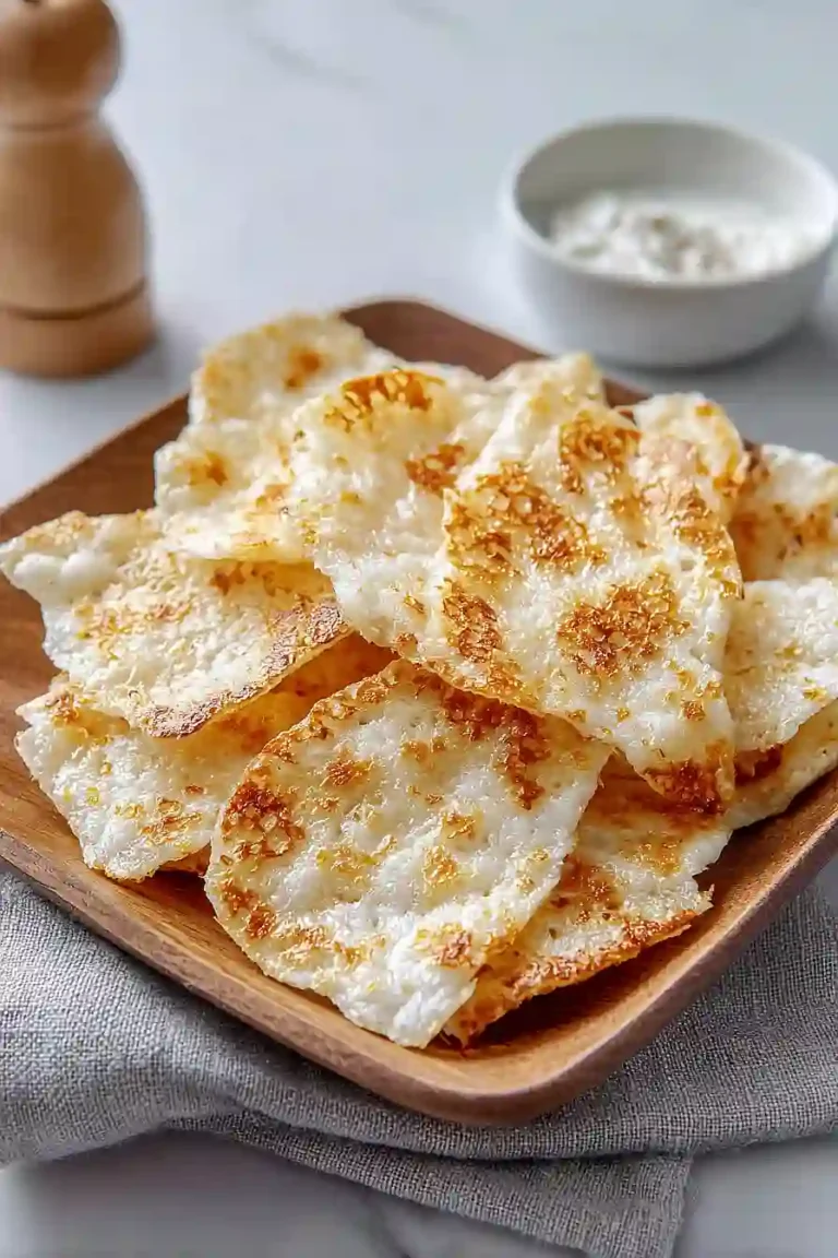 microwave cottage cheese chips