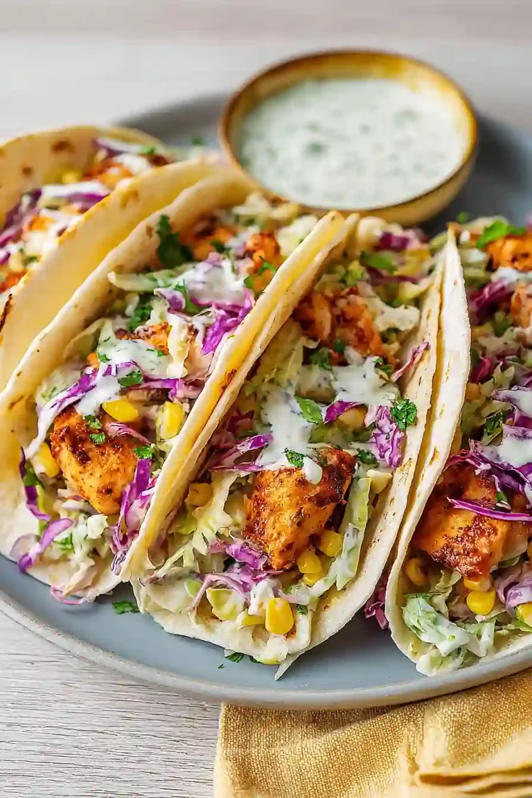 air fryer chicken tacos