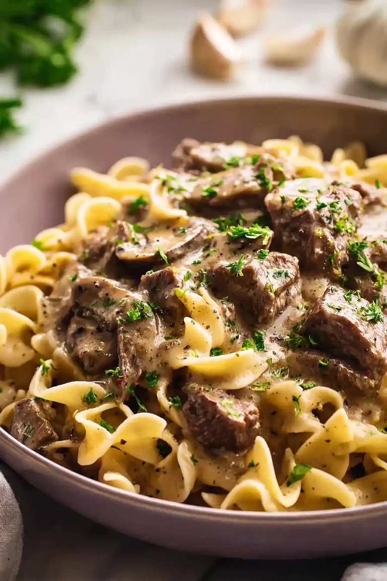 Instant Pot Beef Stroganoff
