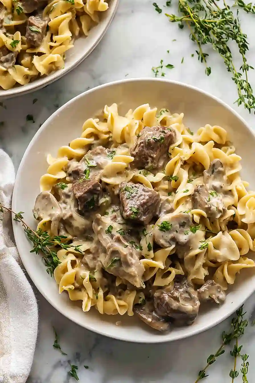 Beef Stroganoff Casserole