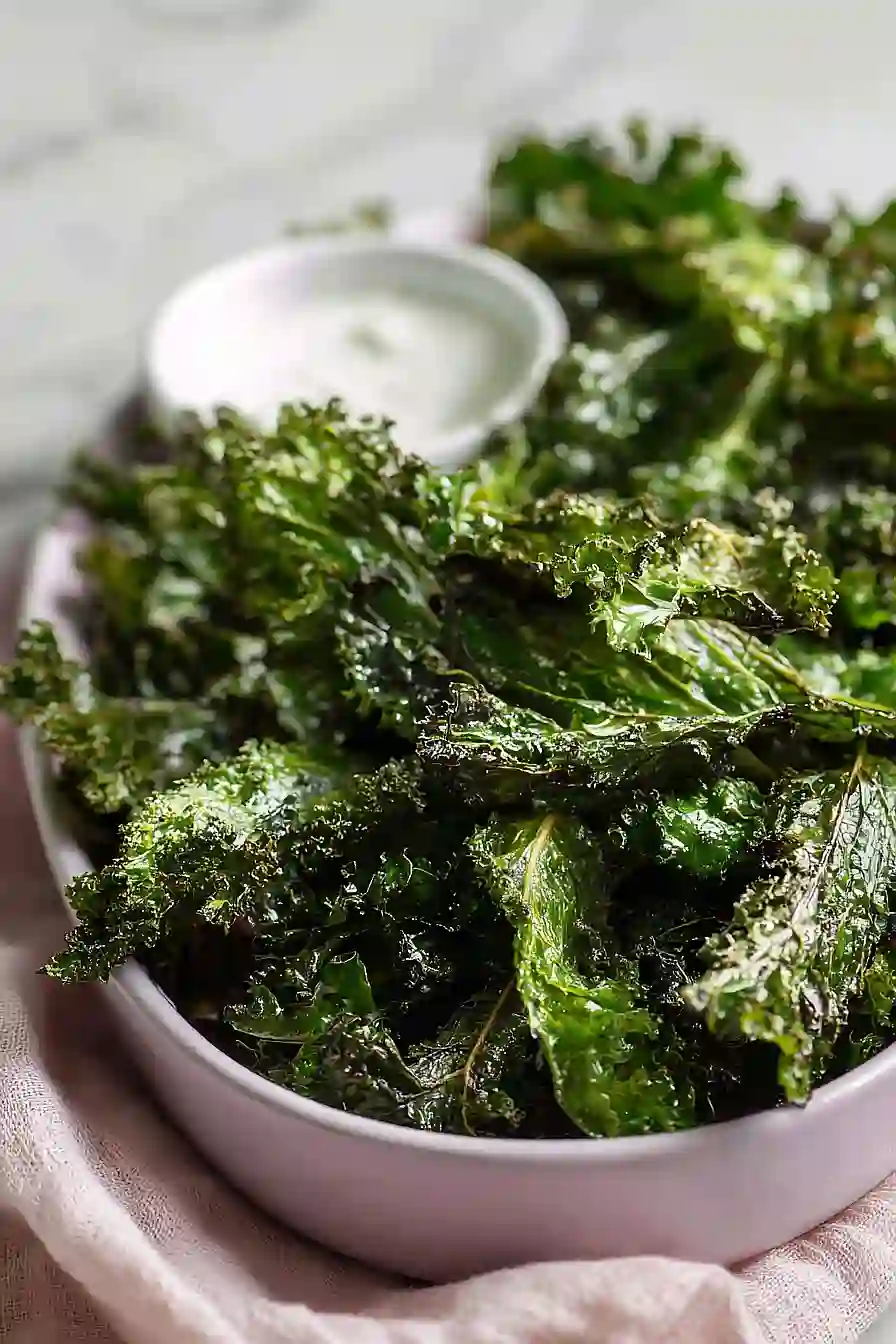 baked kale chips