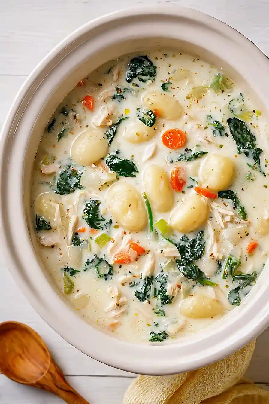 crock pot potato gnocchi soup
