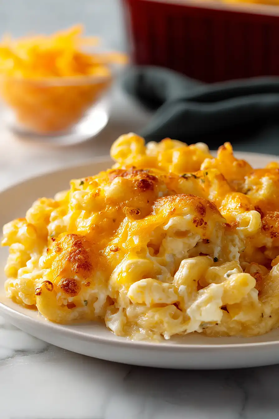 baked mac and cheese with cottage cheese