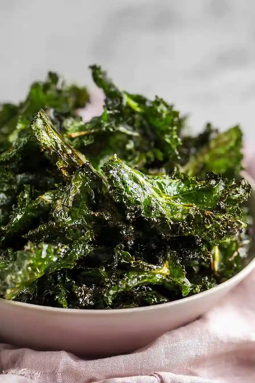 baked kale chips