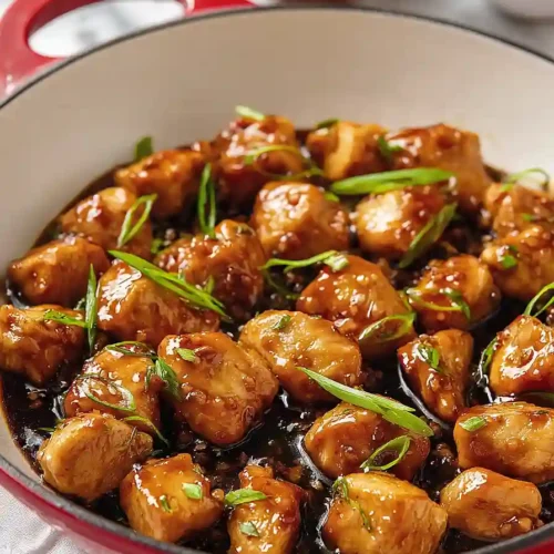 honey garlic chicken bites