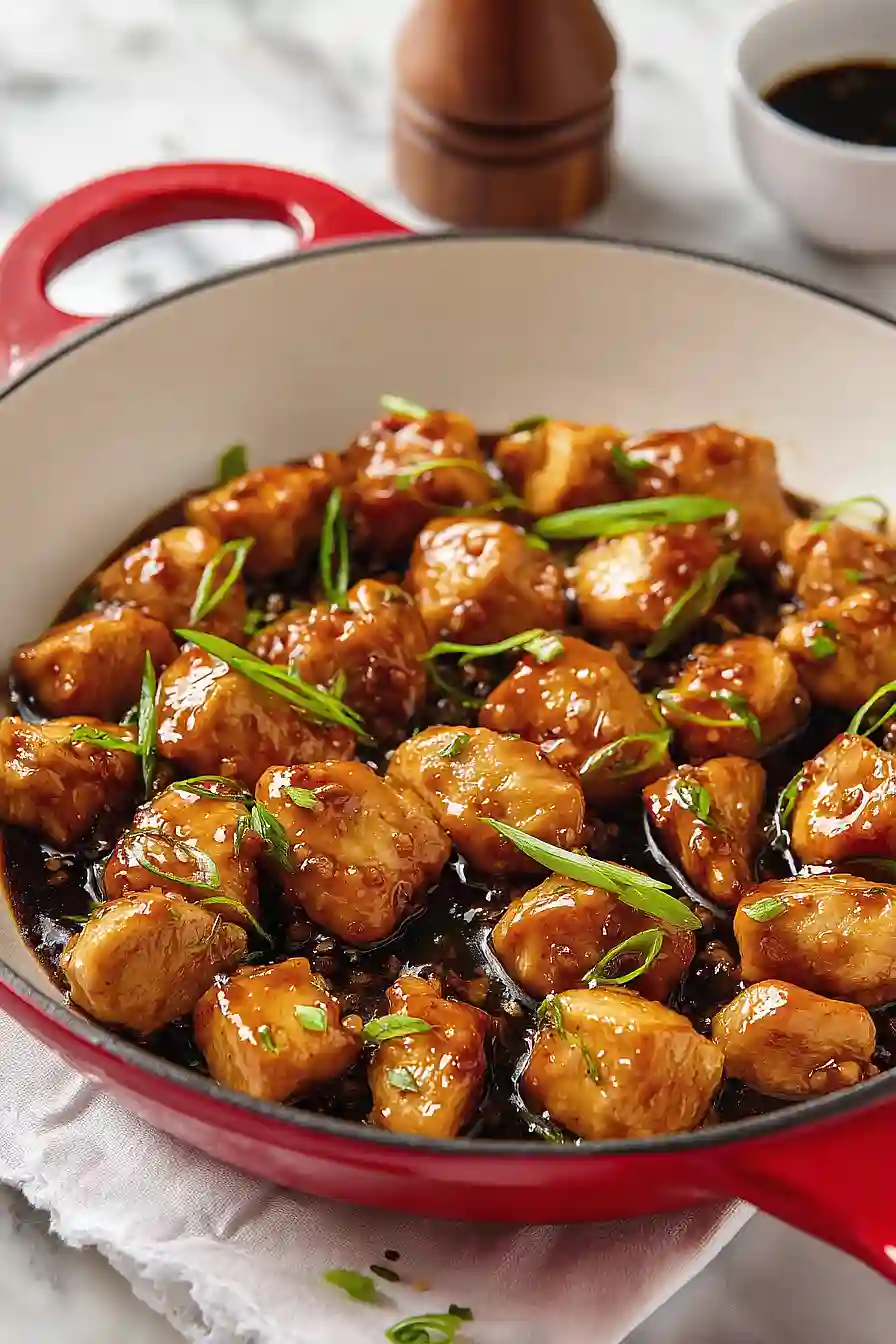 honey garlic chicken bites