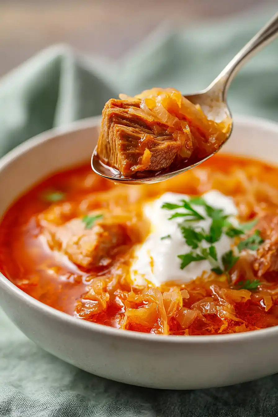 pork and sauerkraut goulash