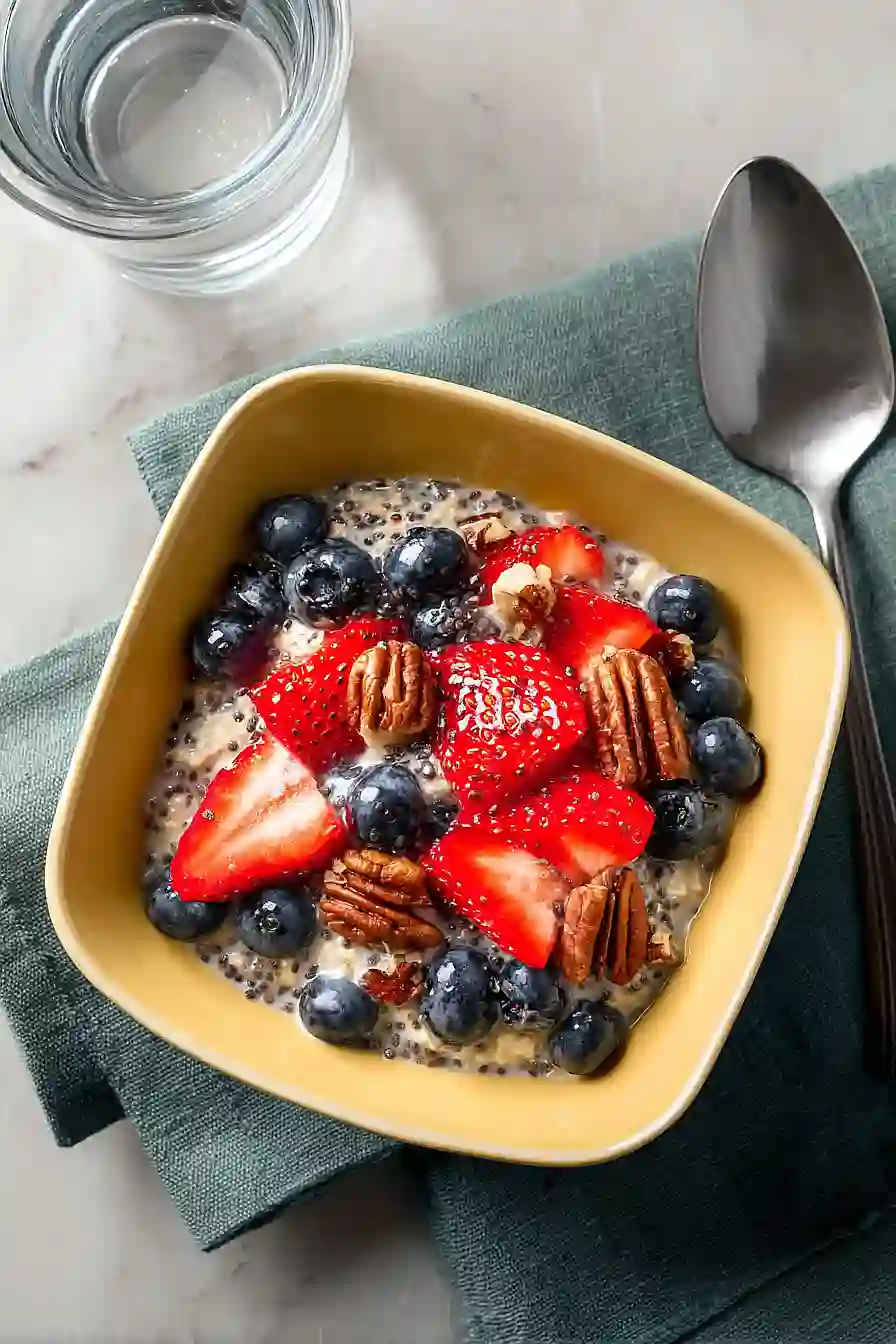 healthy overnight oats without yogurt
