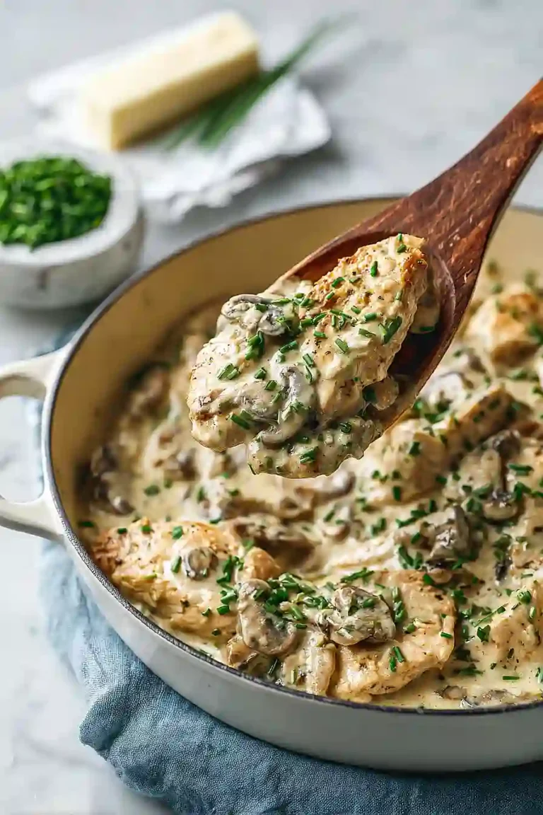 Keto Chicken Stroganoff