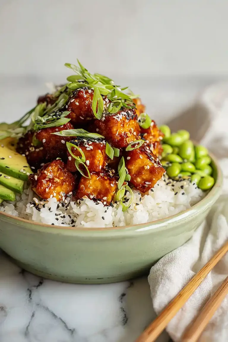 Crispy Sticky Tofu