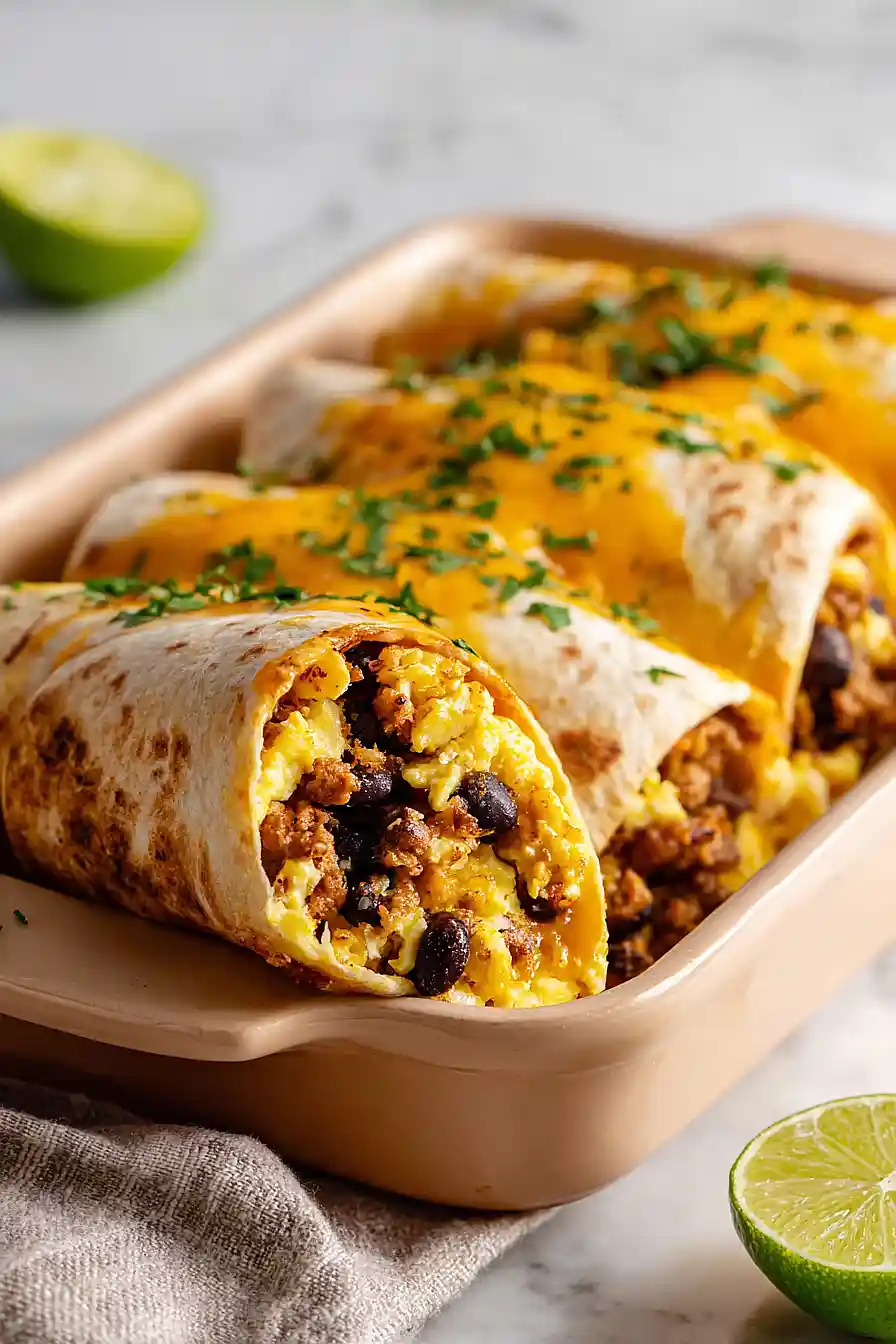 High-Protein Breakfast Burrito
