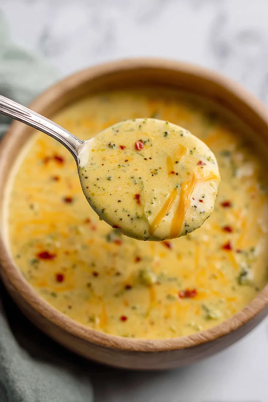 Instant Pot Broccoli Cheddar Soup