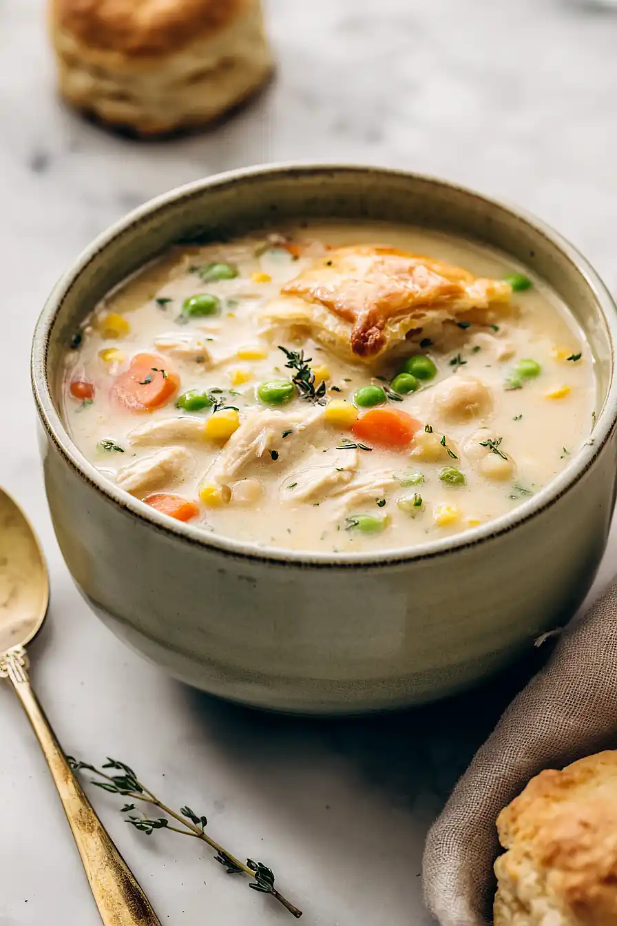 Chicken Pot Pie Soup