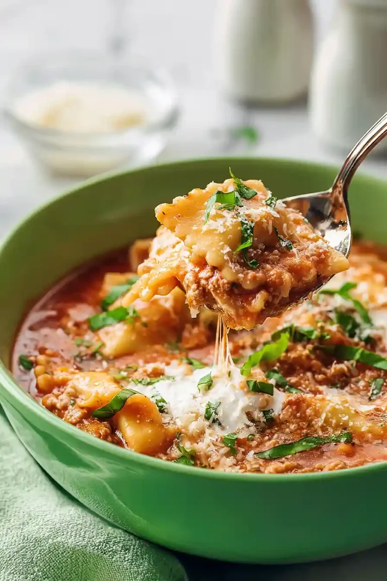 tik tok lasagna soup