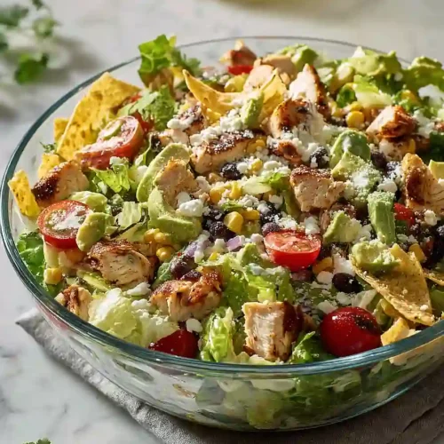 Southwest Chicken Chopped Salad