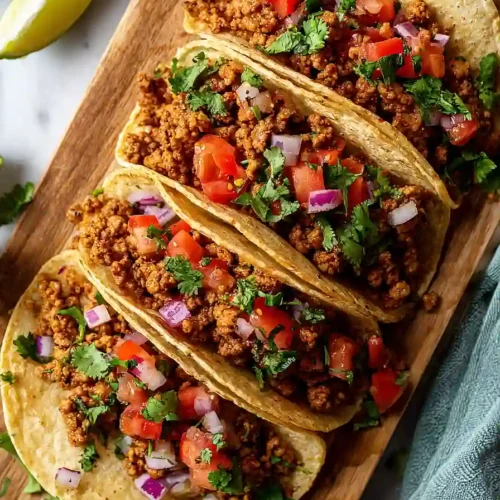 ground turkey tacos