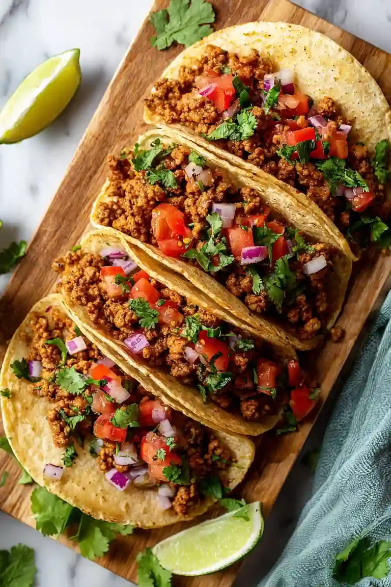 ground turkey tacos
