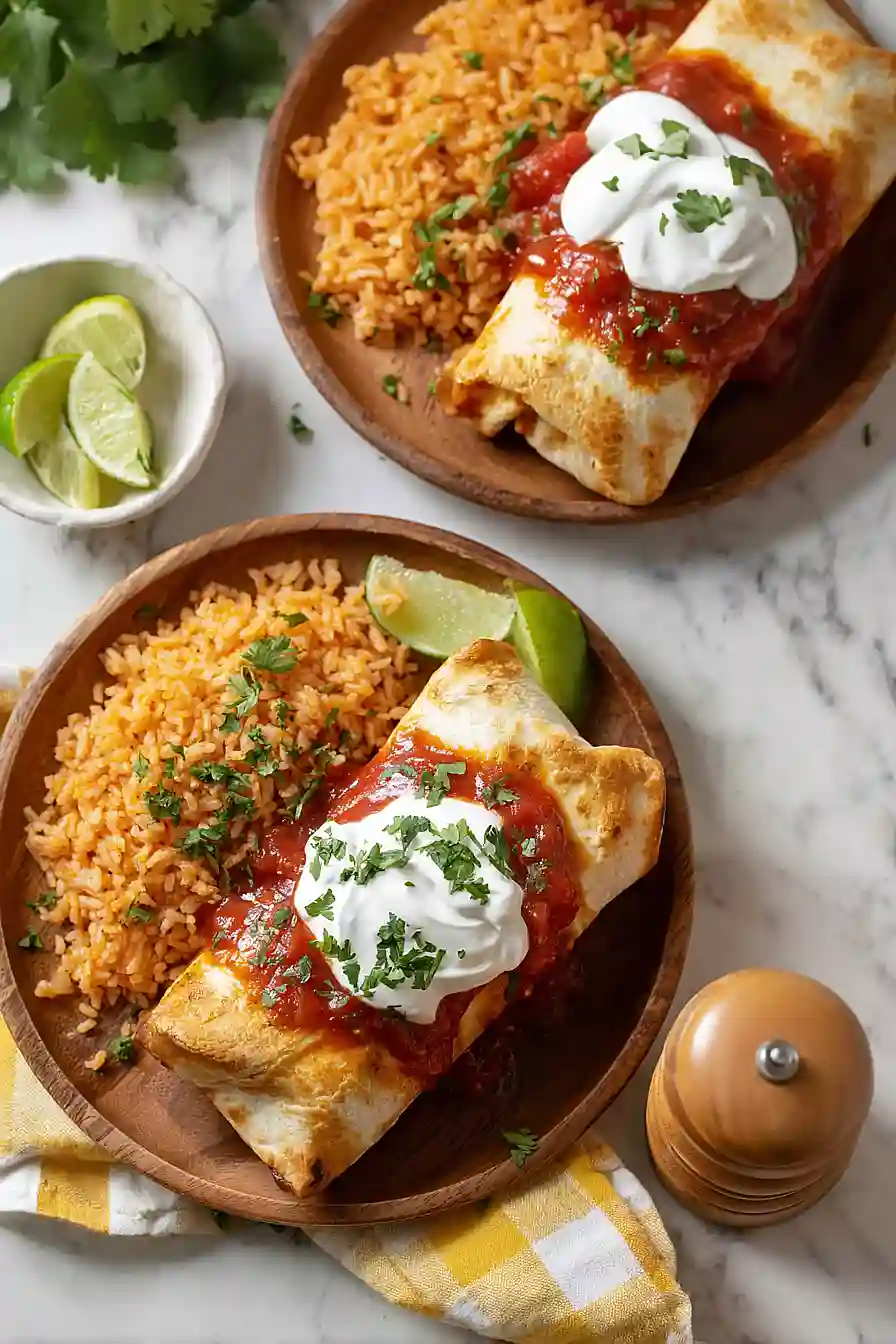 Chicken Chimichangas