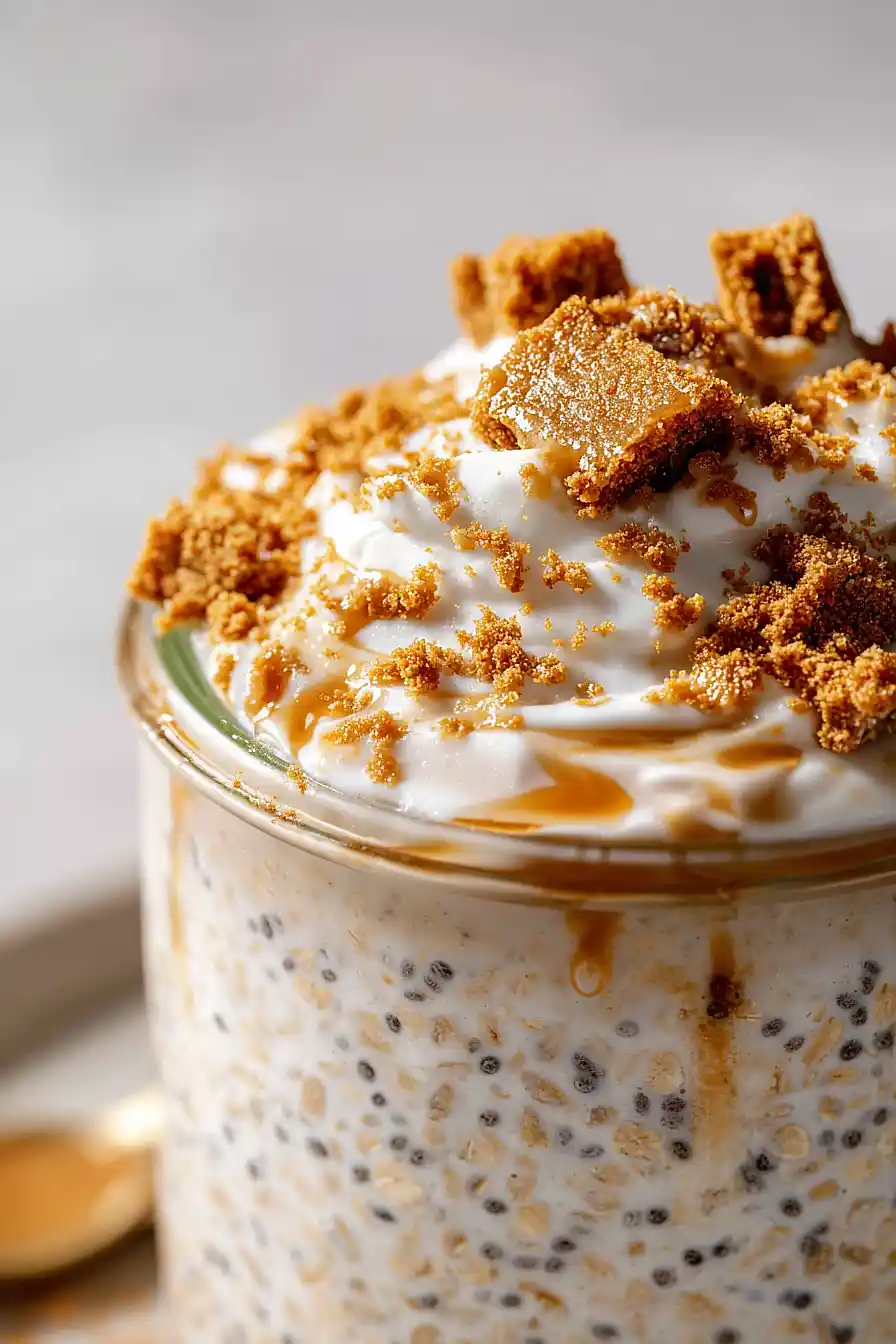 biscoff overnight oats