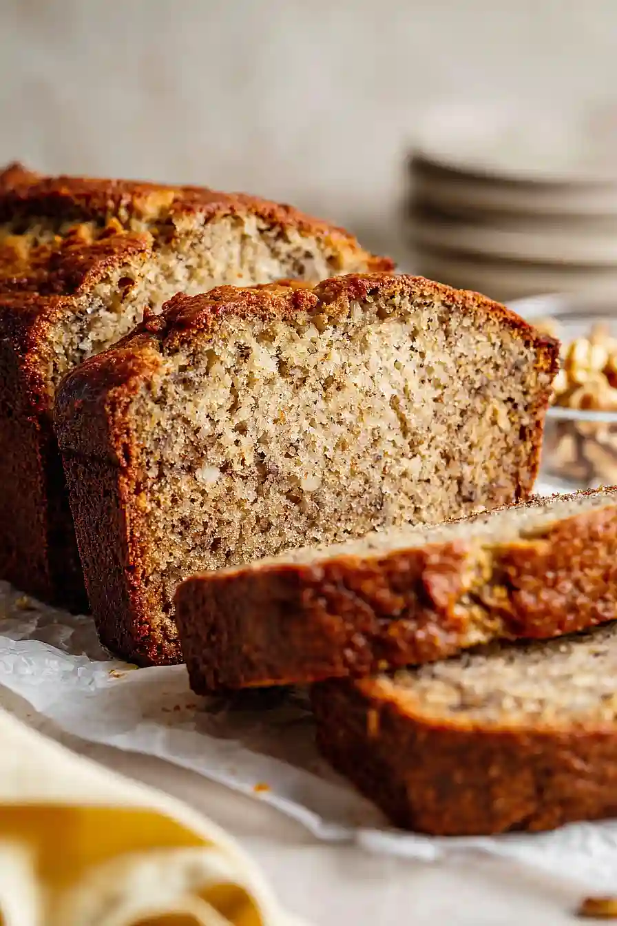 old fashioned banana bread