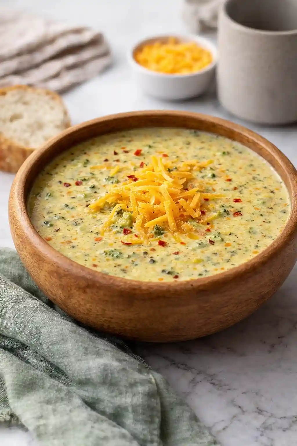Instant Pot Broccoli Cheddar Soup