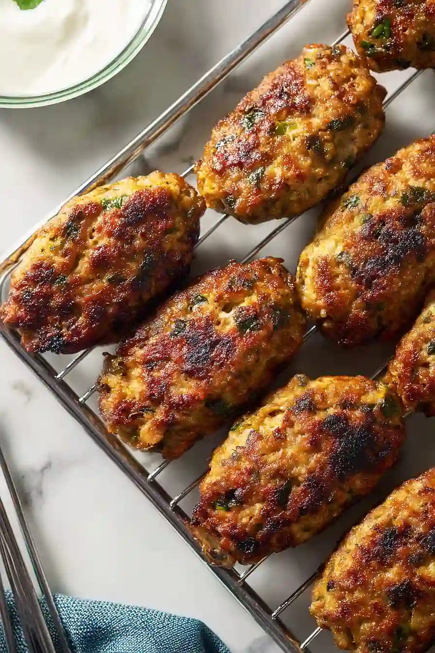 grilled ground turkey kabobs