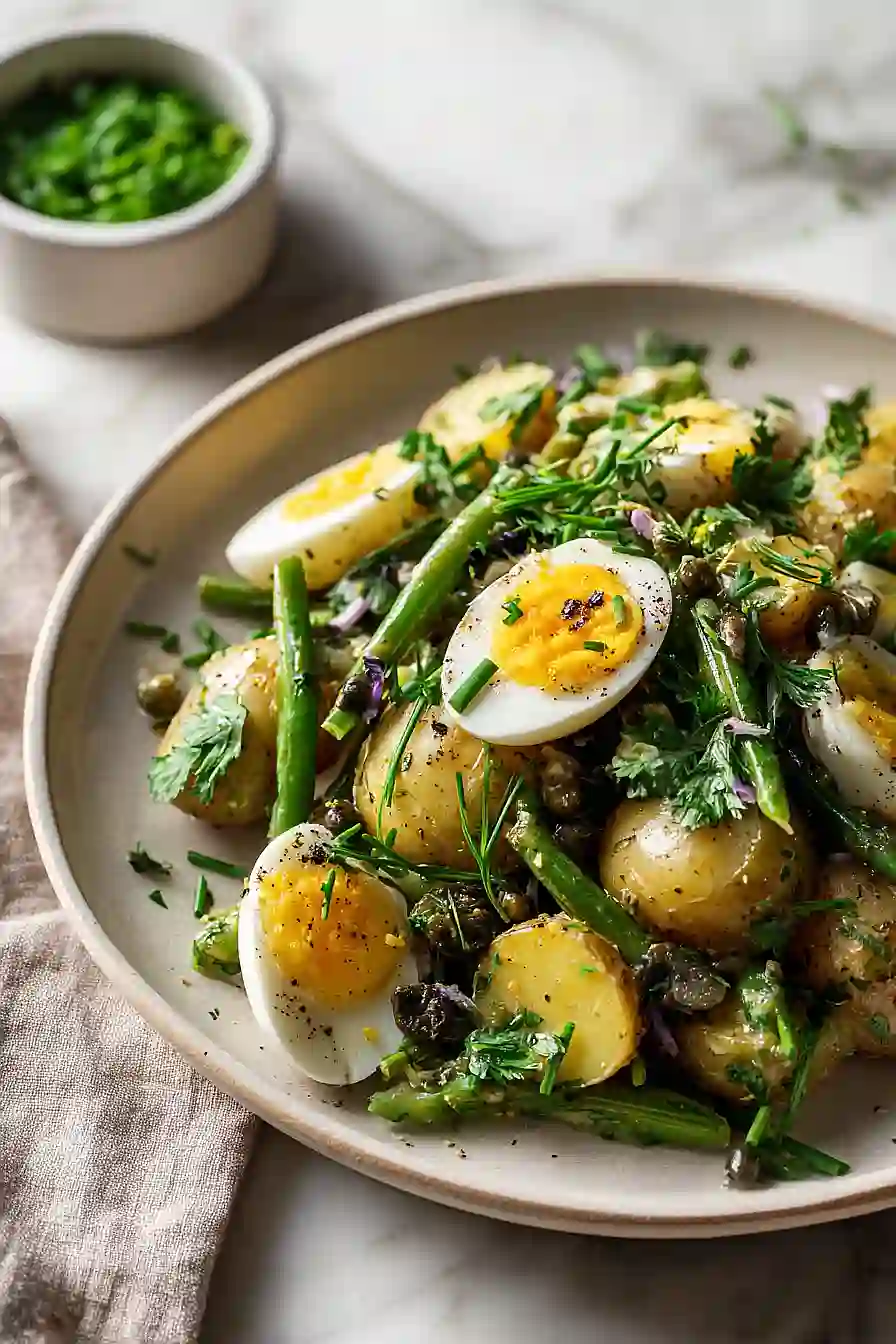 French-Style Potato and Green Bean Salad