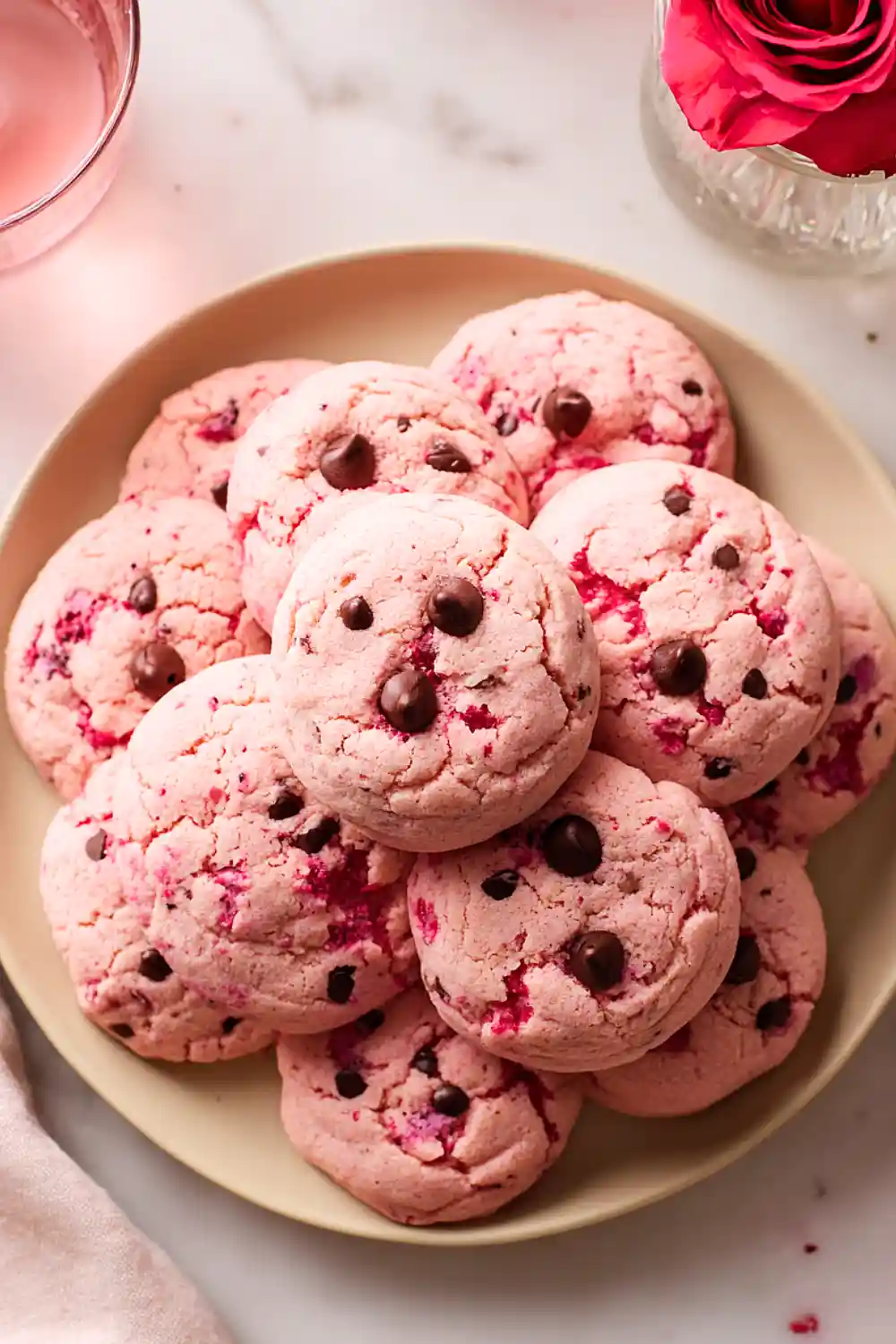 Valentine Strawberry Cookies Recipe