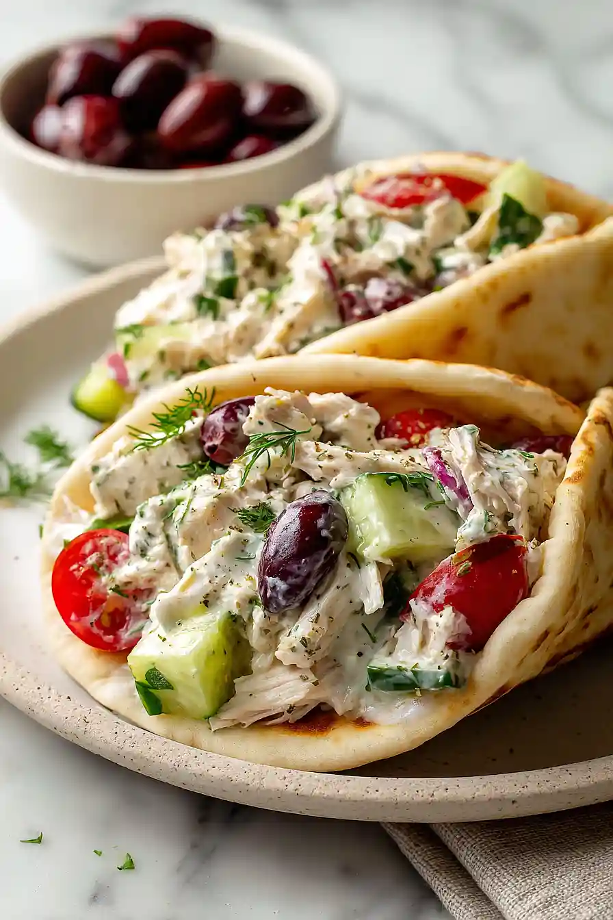 Tzatziki Rotisserie Chicken Salad