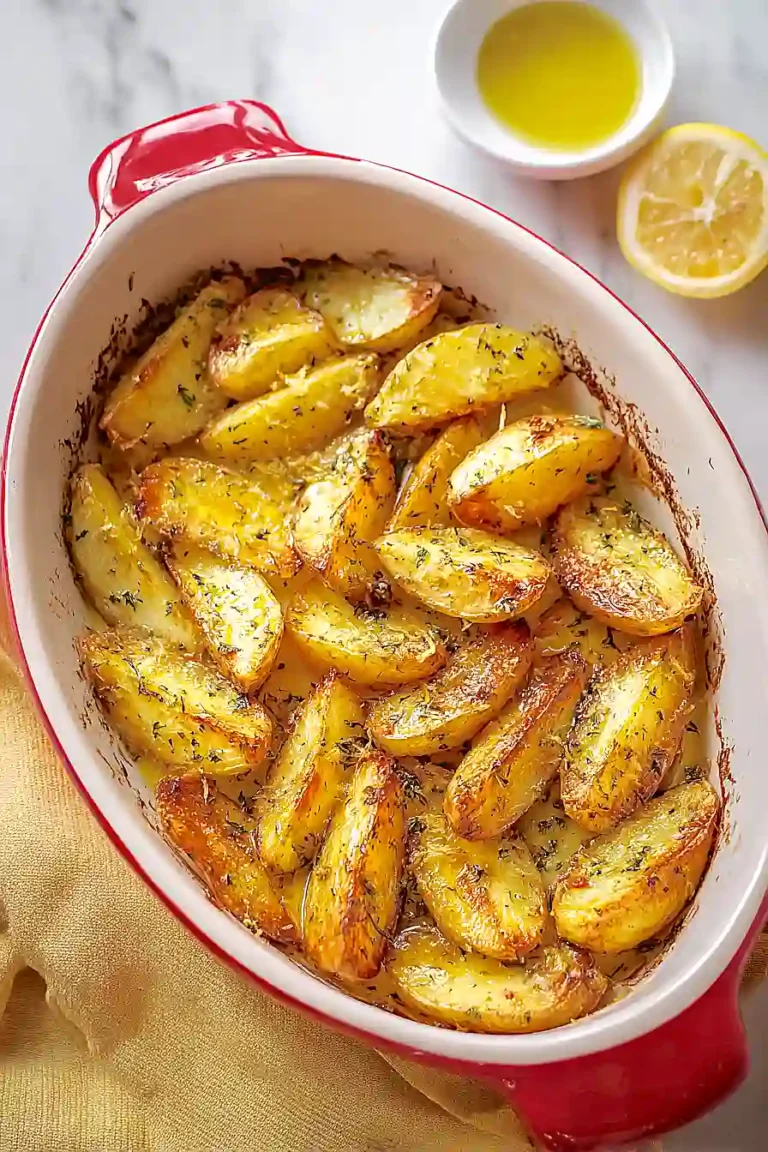 Greek Lemon Potatoes