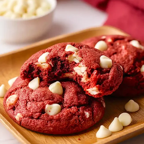 red velvet cookies with beets