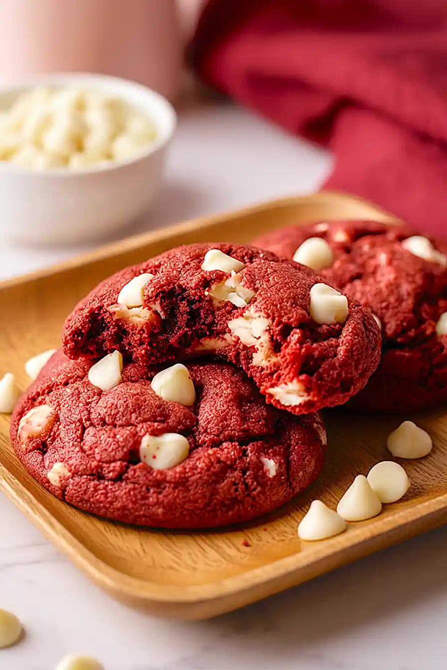 red velvet cookies with beets