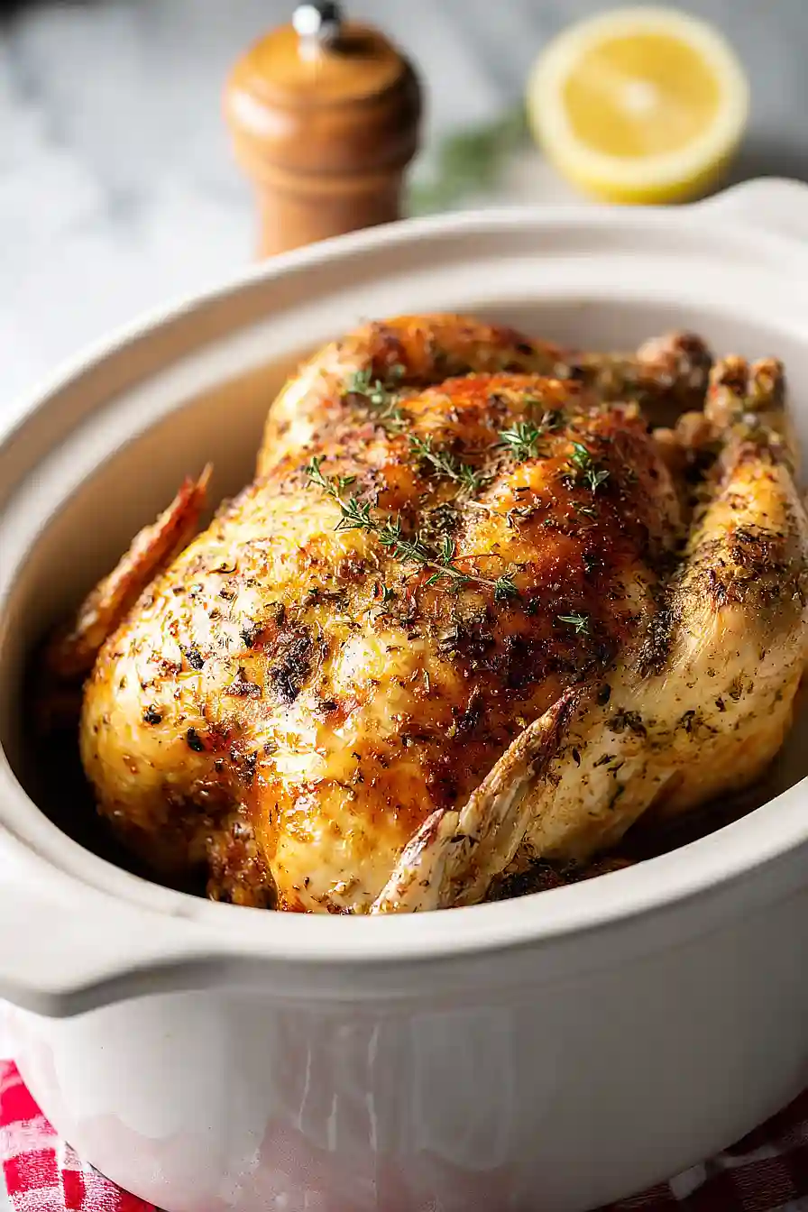 Crockpot Whole Chicken